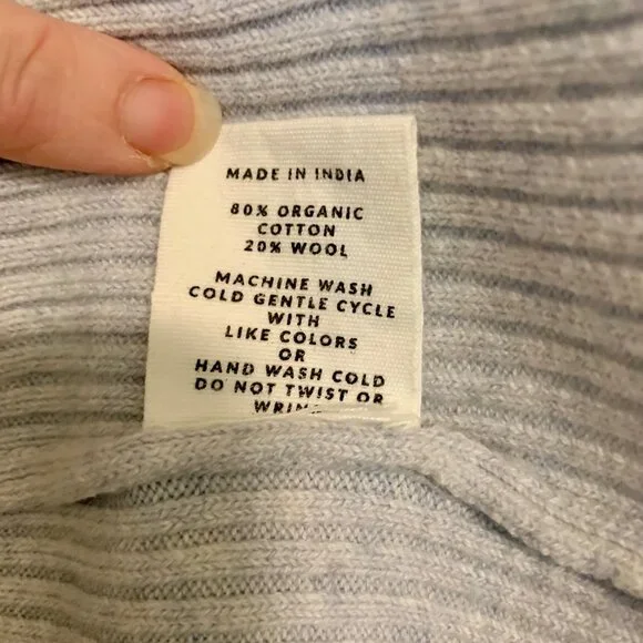 WVN Women's Tank Sweater Dress XL (icy blue - "arctic ice") - Picture 2 of 3